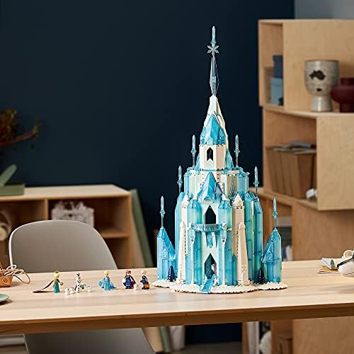 Set Igračaka Za Izgradnju Ledenog Dvorca LEGO Disney 43197; Dar, Nadahnjuje Na Samostalnu Igru Princeza; Novi