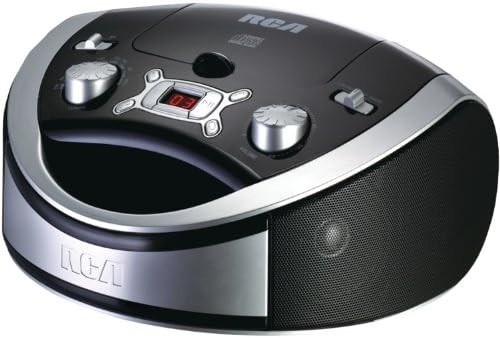 Prijenosni CD-player RCA RCD331BK s AM/FM - radio - Crna