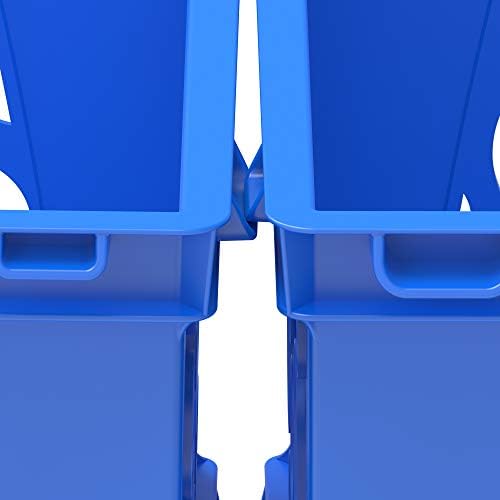 Mini kutija za pohranu Storex, 9 x 7,75 x 6 Cm, Školski Plava boja, 12 komada (61595U12S)