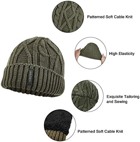 Pletene kape-kape za žene i muškarce Zimske tople kape-kape sa mekom postavom Debeli вязаная kapa s lubanjom