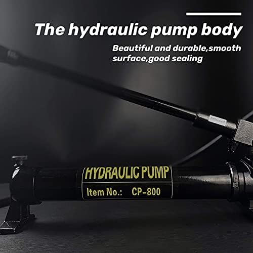 ručna Hidraulična Pumpa 10000 funti po Kvadratnom inču 2-stage Napajanje Hidraulička Pumpa za Podizanje