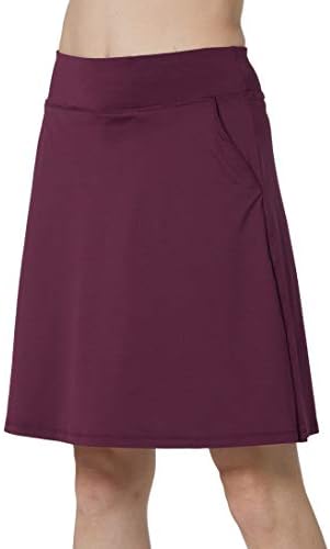 HonourSex Ženske suknje do koljena Uzročno-istražne Kratke hlače s džepovima Suknje za golf duži dužine