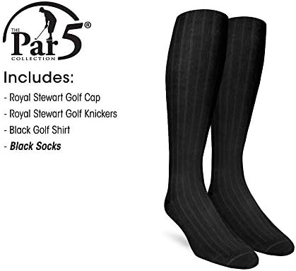 Hlače za golf Royal Stewart Odjeća za golf - Ženske - Crna - Veličina: 2 / Košulja srednje dužine