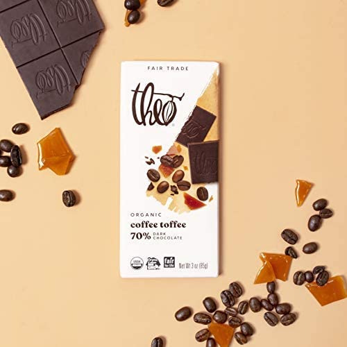 Teo Čokolada Kava Karamela Organska Tamna Čokolada Od 70% Kakaa, 6 Komada | Fair Trade
