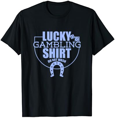 Zabavna Majica sa kockanjem-Zabavan Poklon Za Zurke Casino Igrače