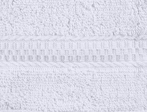 Ručnici Utopia Set ručnika Premium klase za vrhova prstiju (12 x 12 cm, bijela) 600 GSM Pamučne Salvete