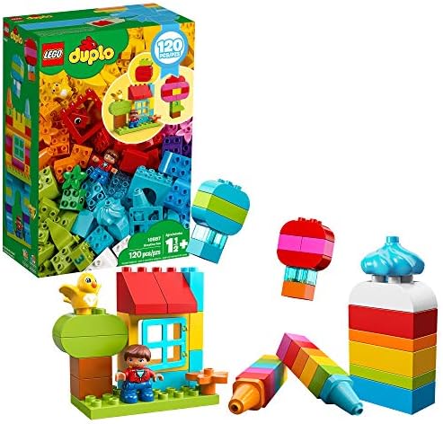 Set igračaka za građevnih blokova LEGO DUPLO Classic Creative Zabava 10887, Novi 2020 godine (120 Komada)
