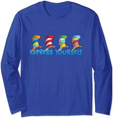 T-Shirt Dr. Seuss Вырази sebe dugi rukav