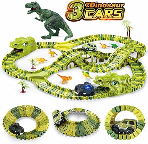 Igračke dinosaura, 260 kom. Tajnih ponuda za dinosaure, Igračka sa utakmice set od 3 strojeve, Uključuje 250