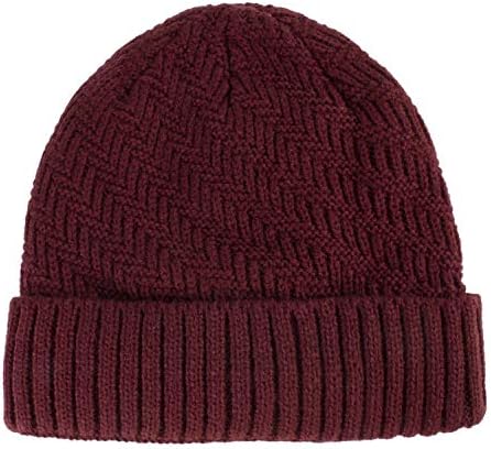 Glavni Radije Svakodnevni šešir-bini za muškarce Tople zimske kape Debeli вязаная kapa-bini s manžetama