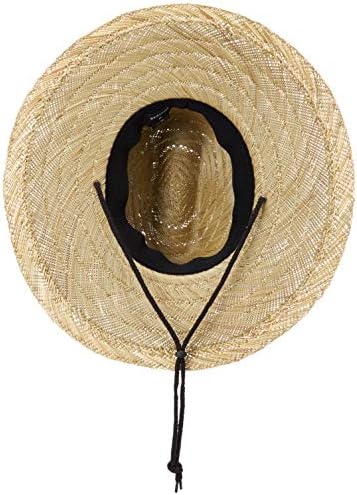 Muška slamnati šešir Quiksilver za spasioca na Lukobranu, Plaža sunčana slamnati šešir