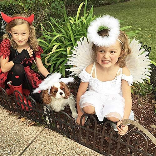 Krila Anđela i Polovina Odraslih Bijelih Krila Anđela za djecu Halloween Božić