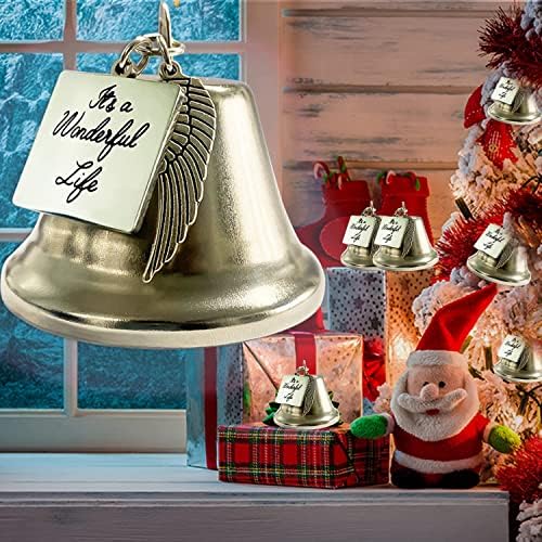 NEWX Je prekrasan Život, Inspirirana Božićni ukras Zvona Božićni ukras Zvono Anđela Dekoracija Božićne Krila