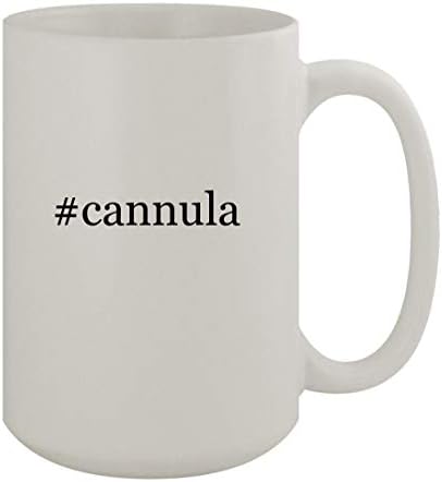 #kanile - 15 oz Keramička Bijela šalica Za Kavu, Bijela