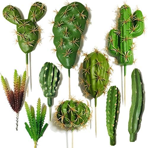 N|A Cayway 10 kom. Umjetni Lažni Sukulenti Umjetna Kaktus Dekorativni Kaktus Кактусовое Biljka Umjetna Kaktus