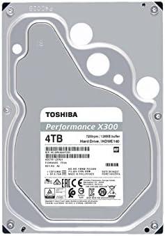 Toshiba X300 4 TB Performanse i igra 3,5-inčni Interni hard disk - CMR SATA 6,0 GB/s 7200 O / min 128 MB Cache-HDWE140XZSTA