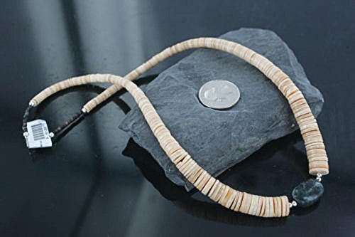 Certificirani Pravi Navajo .925 Srebra Sa Ocjenjuju Ljuske Dinje i Tirkiznim ogrlicom od indijanaca