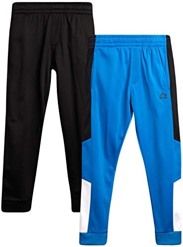 Sportske hlače za dječake RBX – Aktivni pletene hlače za trčanje, 2 pakiranje (Veličina: 2 T-7)