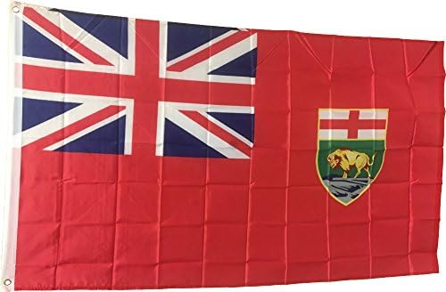 Novu zastavu Kanadskoj pokrajini Manitoba 3x5 Zastave Kanade