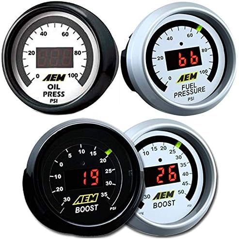 AEM 30-4406 Turbo + 30-4401 Set digitalnih senzora tlaka ulja ili goriva