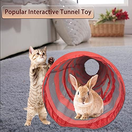 Tfwadmx Zec tunela i skrovišta Zec pregibno klizni utočište Mačka Interaktivna igračka-tunel Tvor skrivača Cijev