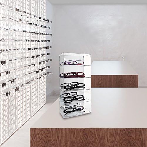 Akrilna 5-level Slr Stražnja polica za zaslona Ikee Design, Zidni Izlog za prikupljanje, samostalni stalak za