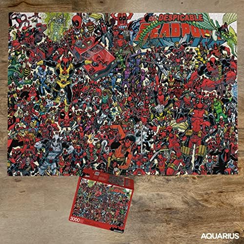 VODOLIJA Marvel Zagonetka Дэдпул (Puzzle od 3000 Komada) - Službeno Licencirani Proizvodi i predmeti Marvel