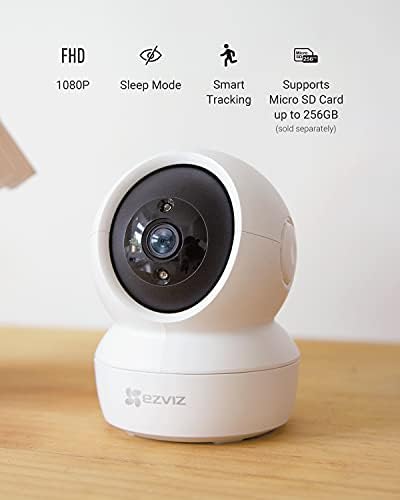 Interna dome kamere sigurnosti EZVIZ s панорамированием/nagib od 1080P, Inteligentno IR noćni vid, Detekcija