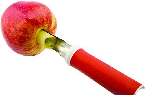Микроплоскость 2 u 1 Za uklanjanje jezgre i čišćenje jabuke, Crvena