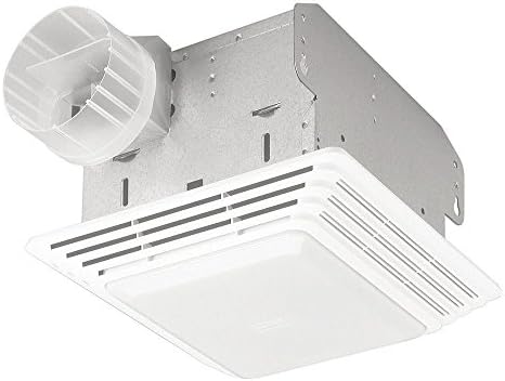 Ventilator za kupatilo Broan 678, 50 CFM Ekonomskoj serije sa svjetlom za 4-inčni kanalu