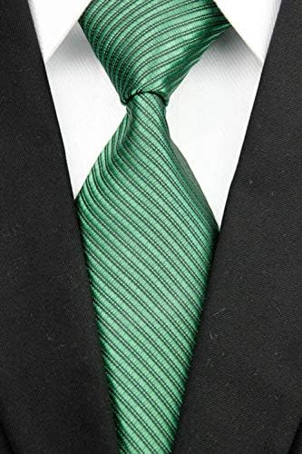 Wehug Lot 9 kom. Klasični muški kravata svila kravata Tkani žakard kravate Ravnici kravate za muškarce