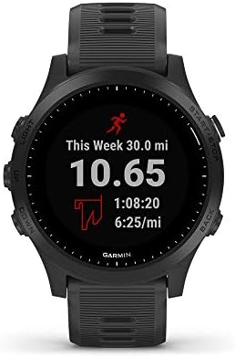 Garmin Forerunner 945, Pametni satovi Premium klase s GPS-uređaj za trčanje/triatlon s glazbom, Crna