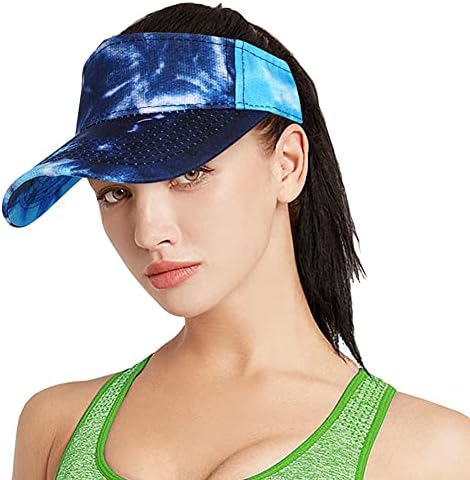 Tie-dye štitnik Za sunce Šešir za žene i muškarce Kapu za golf Godišnje UV-plaža šešir za sportski trčanja,
