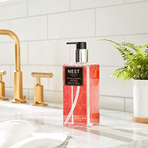 Tekući sapun za ruke s mirisom NEST Fragrances - Sicilijanske mandarine , 10 fl oz