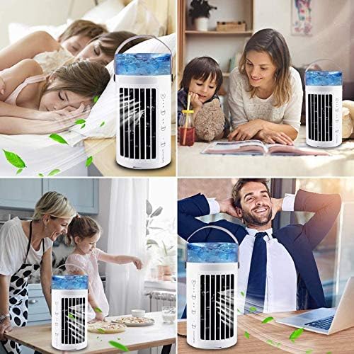 Prijenosni Ventilator Klima uređaja YPingk Osobno Hladnjak Zraka Stolni Ventilator za Hlađenje Miran Ovlaživač
