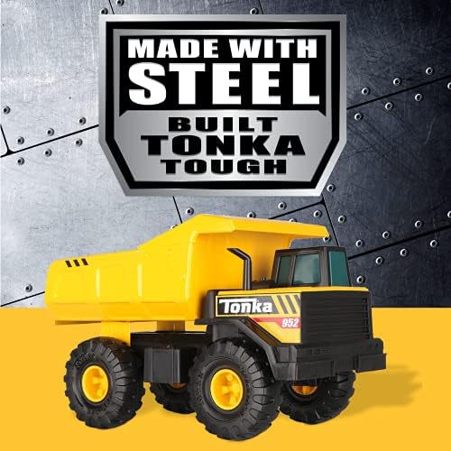 Moćni Damper Tonka Steel Classics, Plišani kamion, Ova čelična konstrukcija, u Dobi od 3 i više godina, Ambalaža