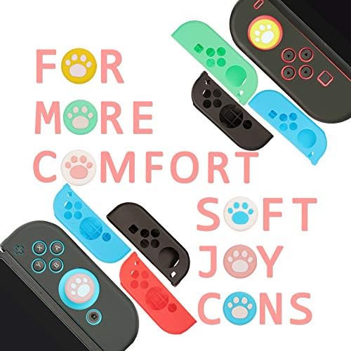 Pribor za prekidače - Obiteljski set Pribora za Nintendo Switch, Torbica za nošenje i Zaštitna folija za ekran,4