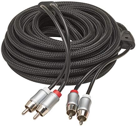 PowerBass XRCA-12-12-inčni priključni kabel premium klase OFC s uvrnutim paricama RCA