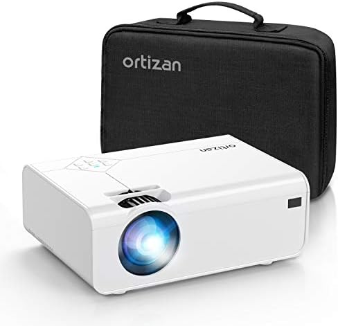 Mini projektor Ortizan, Prijenosni kino projektor s podrškom za Full HD 1080P zaslonom 200 cm, Vijek trajanja