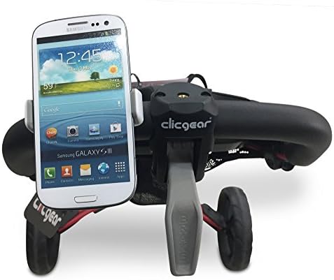 Držač mobilnog telefona za kolica za golf Fairway - Kompaktan dizajn - Pogodno za popularne marke kolica za