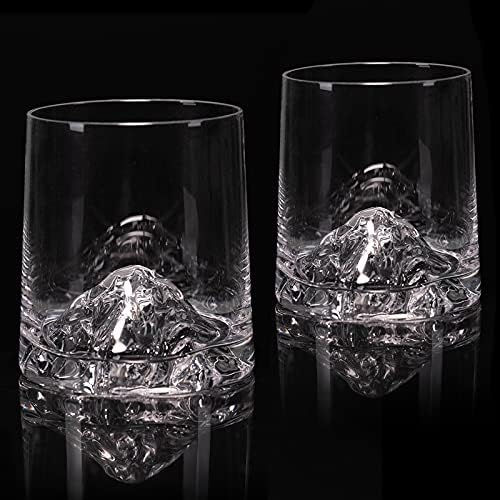 Kristalne čaše za viski,ne sadrže olovo ručni выдувки,Planinski čašu s debelim dnom,Dizajn za šalice za sprječavanje