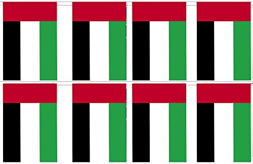 Ujedinjeni Arapski Emirati su Zemlja UAE Zastava s lukom 12x18 (8 Zastave)