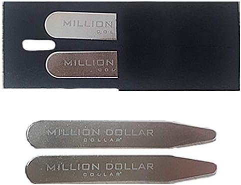 Okovratnik za milijun dolara 4 Metalne ошейника za muškarce Metalne ogrlice (2 kompleta)