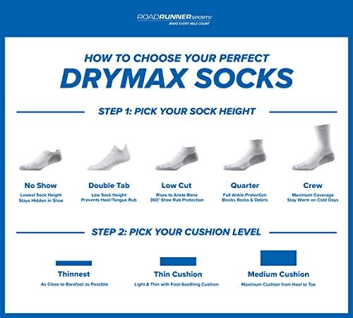 Čarape za trčanje Drymax R-Gear No Show za muškarce i žene (3 para)