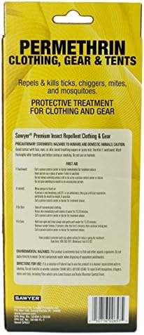 Sawyer Products Premium Permetrin je Odbijajući od insekata za Odjeću, Opremu i Šatore