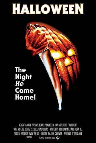 Klasični PLAKAT horor film Noć vještica (1978) 36 x 24 cm - te noći, kad se vratio Kući! Autor je scenarija i režirao John Carpenter