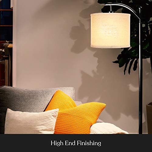 Montaža Brightech - podna lampa za spavaće sobe i dnevni boravak - Zidne lampe za čitanje s дуговым spuštenog