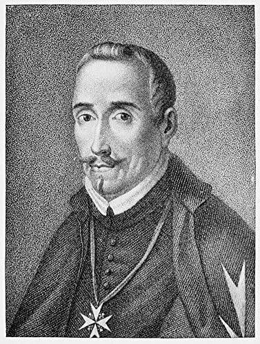 Skokovi De Vega (1562-1635) Нспанский Dramski Pjesnik I Osnivač Španjolske Nacionalne Drame Акватинта Otisak