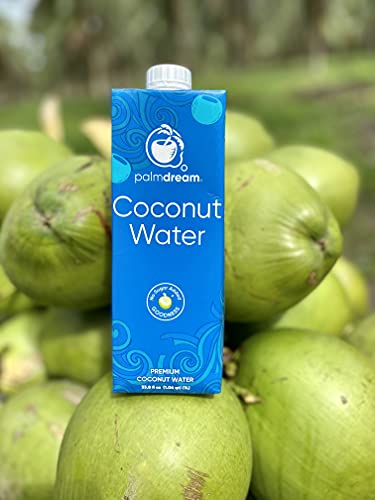 Kokos voda Palmdream - Bez dodanog šećera | Kokos voda Premium | Bez GMO-a, Nikada nije iz koncentrata, Bez