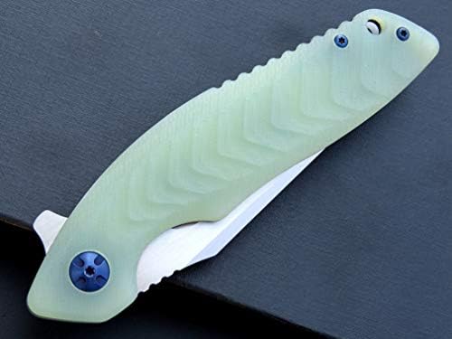 Eafengrow EF923 Nož na Sklapanje D2 Čelična Oštrica Vanjske noževi za alate G10 Ručka Džepni spona EDC Pouzdan Sigurnosni Nož kuglični ležaj Peraja Nož za Kampiranje Opstanak Pješačenje (Nefritis)